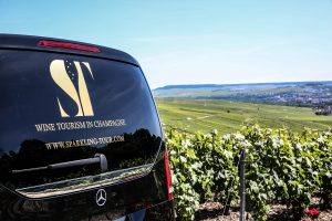 Voiture logo vigne